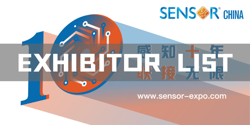 The list of exhibitors for SENSOR CHINA 2025 has been released!